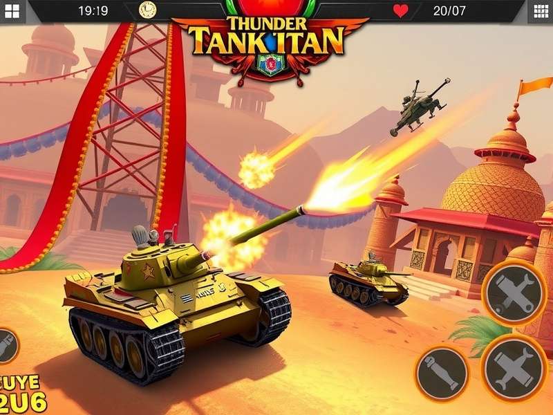 Indian Thunder Tank Titan Players Competing