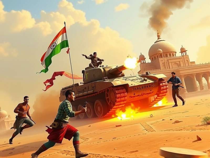 Thunder Tank Titan Gameplay Screenshot